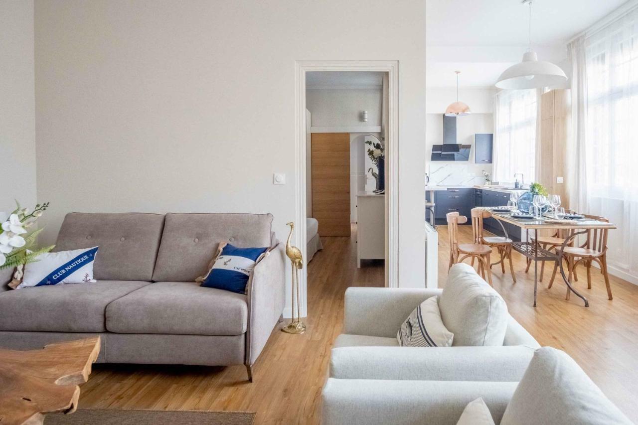 Elegant Appartement En Plein Coeur De Cabourg - Les Locations De Proust Eksteriør bilde